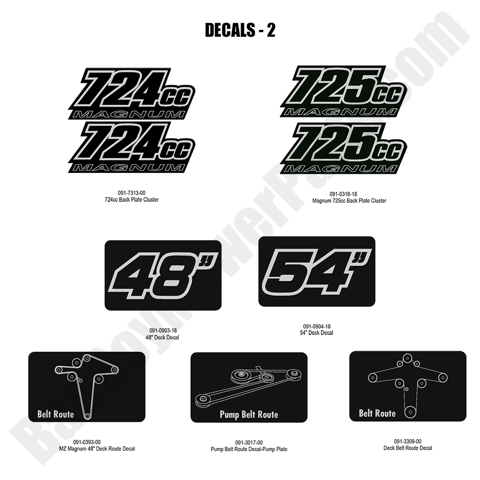 2023 MZ Magnum - Decals - 2